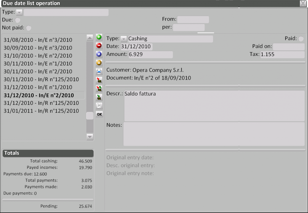 Opera Accounting Management – Opera Program